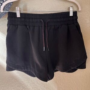 Black Athletic Women's Shorts